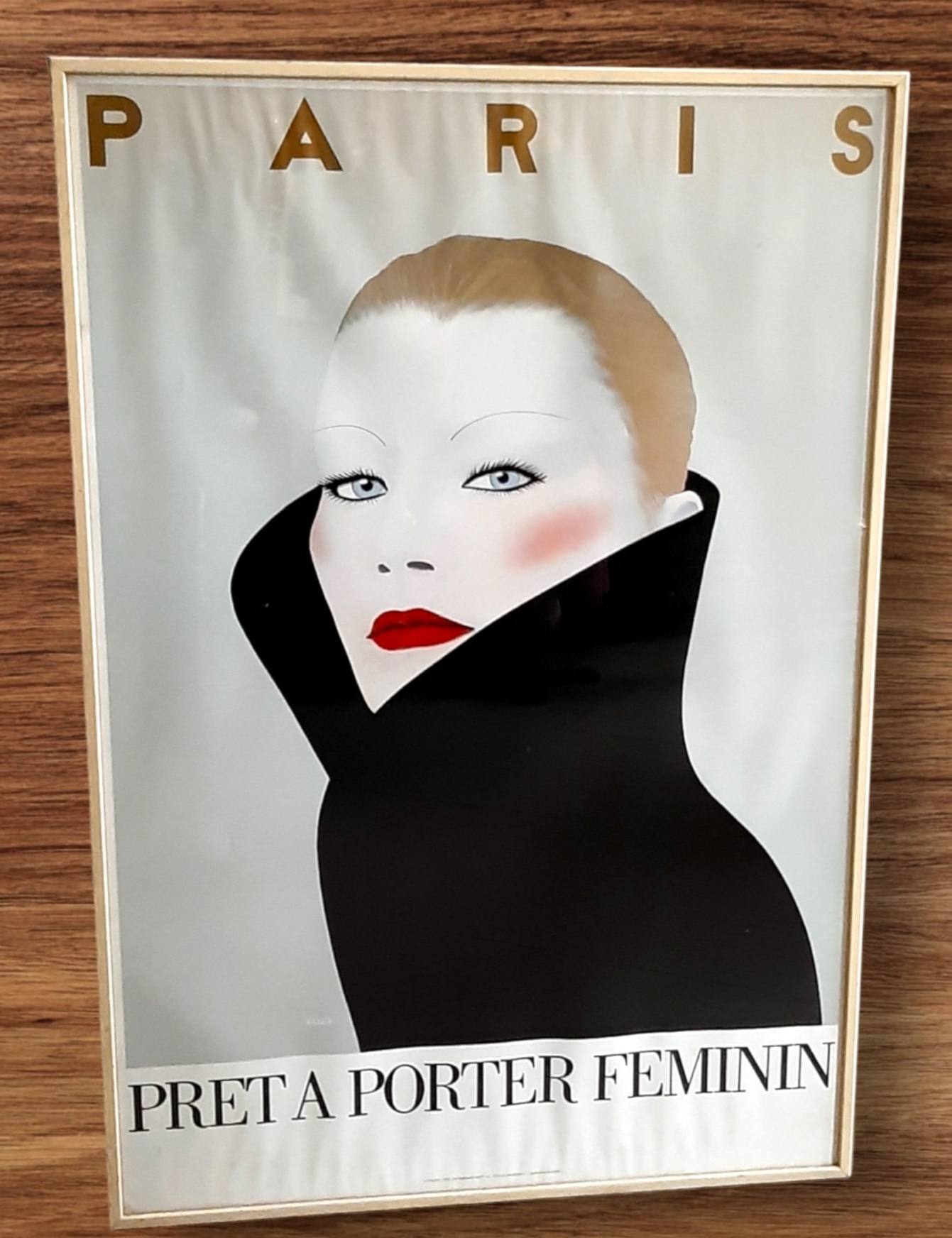 Pièce Grande affiche encadrée MODE