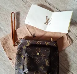 LOUIS VUITTON Pochette Louis Vuitton modèle Partition neuve
