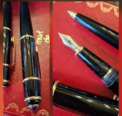 CARTIER Parure de stylos plume et bille CARTIER