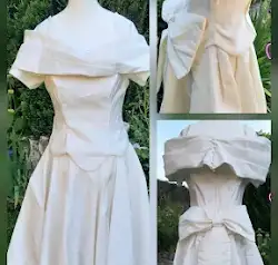 Pièce Robe de mariée années 60