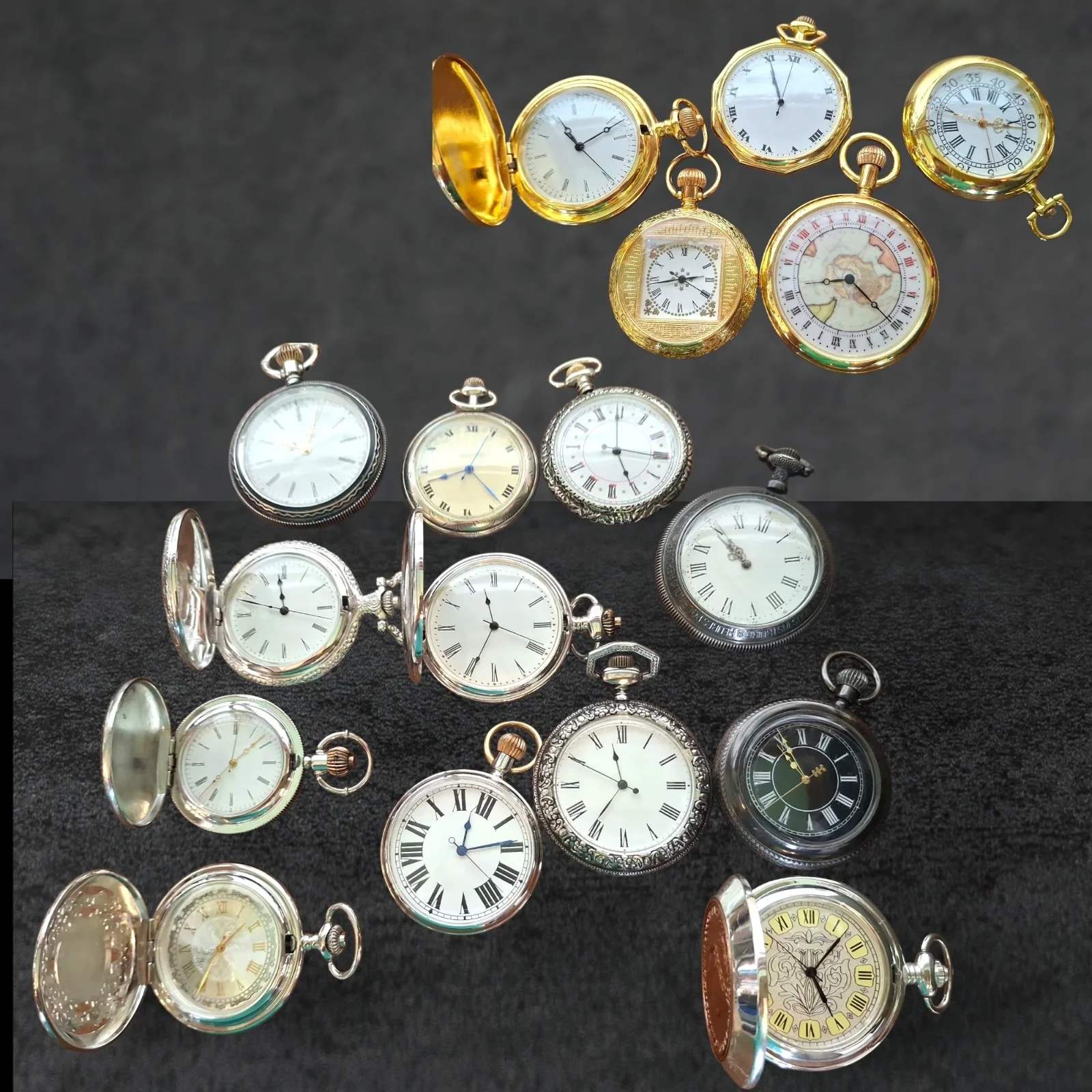 Divers Montres gousset à pile (unité)