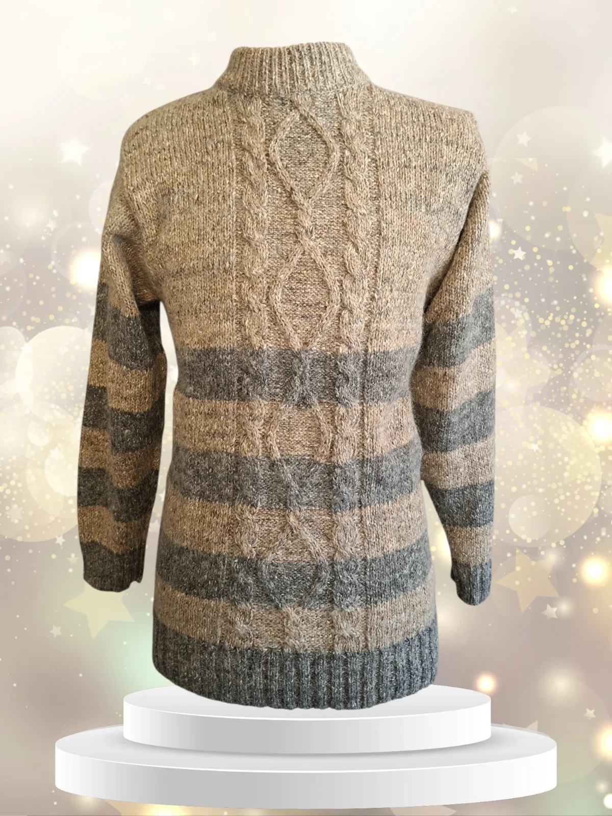 CLAUDE MONTANA Pull homme en laine