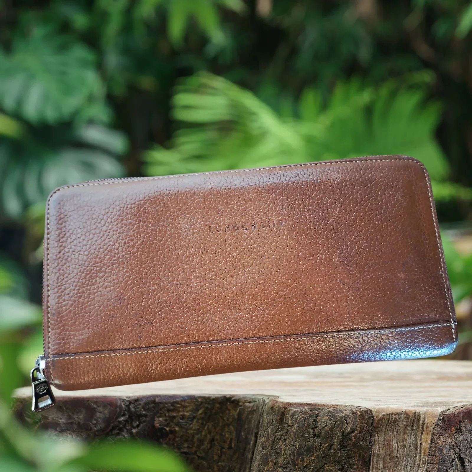 Compagnon cuir marron